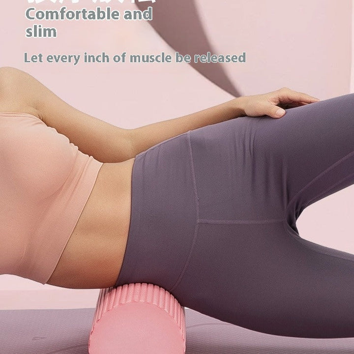 Discover the EVA Solid Bump Floating Point Foam Beginner Yoga Roller