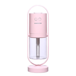 Transform Your Space with the 200ml Portable Colorful Light Humidifier