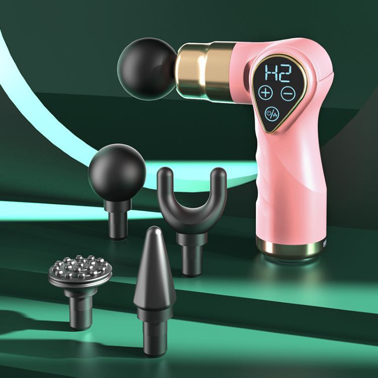Electric Folding Massage Gun For Muscle Relaxation