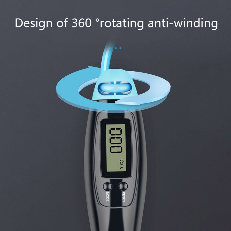 Cordless Smart Digital Jump Rope for Fitness and Calorie Burn