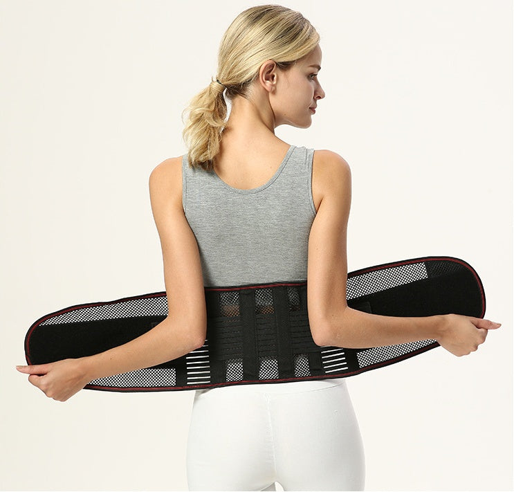 Heavy-Duty Steel Support Belt for Back & Waist