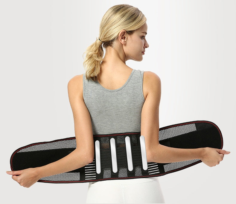 Heavy-Duty Steel Support Belt for Back & Waist