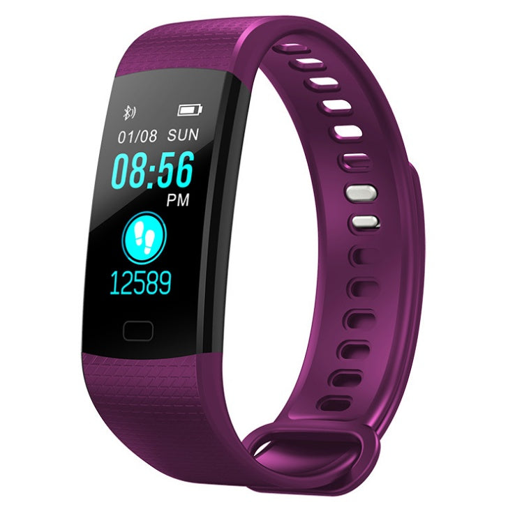 Smart Color Screen Fitness Tracker with Heart Rate Monitor