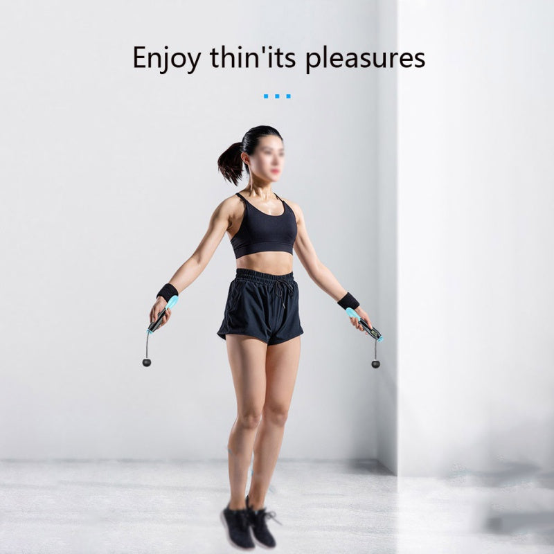 Cordless Smart Digital Jump Rope for Fitness and Calorie Burn