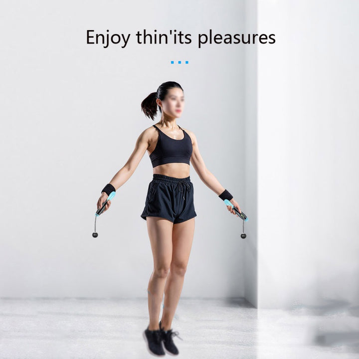 Cordless Smart Digital Jump Rope for Fitness and Calorie Burn