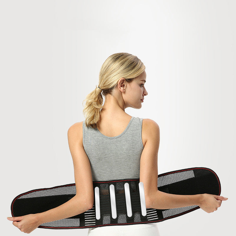 Heavy-Duty Steel Support Belt for Back & Waist