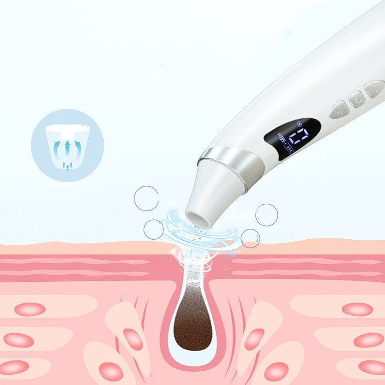 Electric Blackhead Suction Device for Pore Cleansing and Skin Care