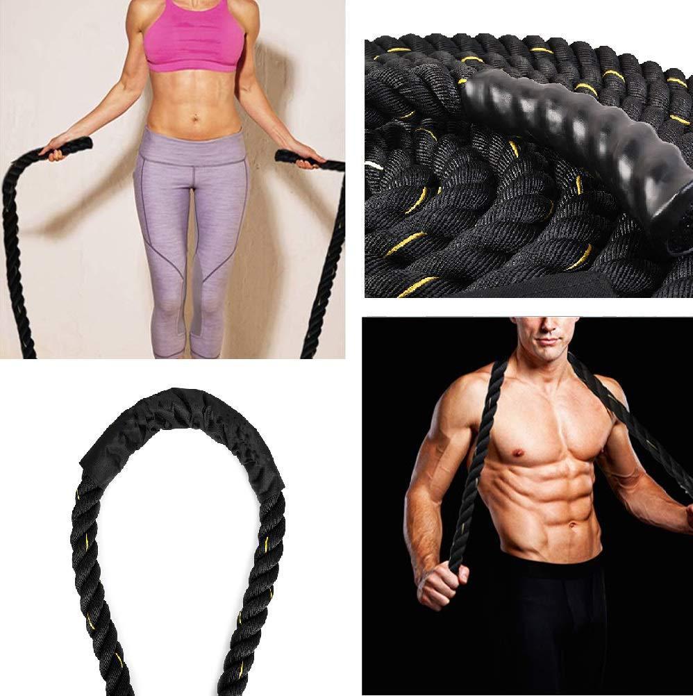 Heavy-Duty Triple-Strand Jump Rope For Fitness Training