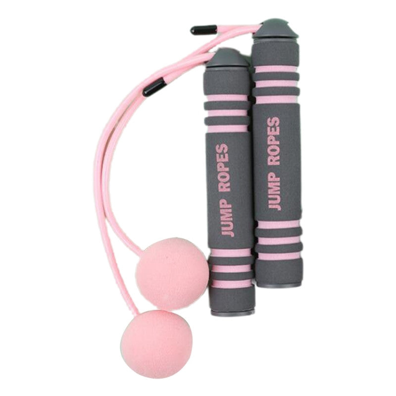 Cordless Double-Bearing Skipping Rope With PVC Sponge Ball
