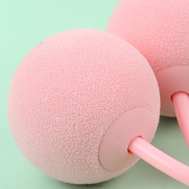 Cordless Double-Bearing Skipping Rope With PVC Sponge Ball