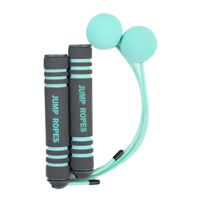 Cordless Double-Bearing Skipping Rope With PVC Sponge Ball