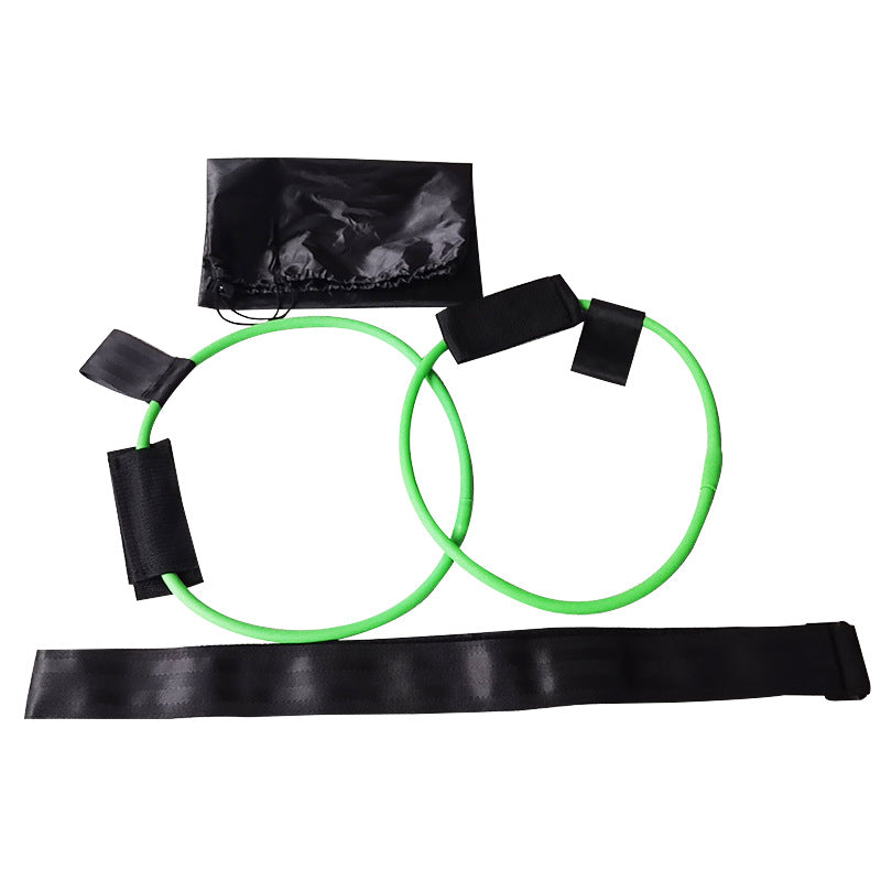 Latex Yoga and Fitness Resistance Bands with Foot Pedal for Home Workouts