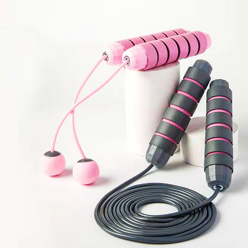 Solid Wireless Ball Skipping Rope For Adult Fitness Training