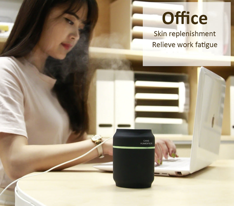 Mini Can-Shaped Humidifier