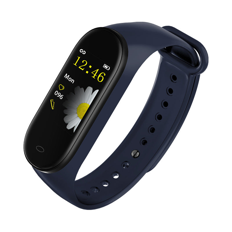 Smart Fitness Tracker Bracelet Waterproof Heart Rate Monitor