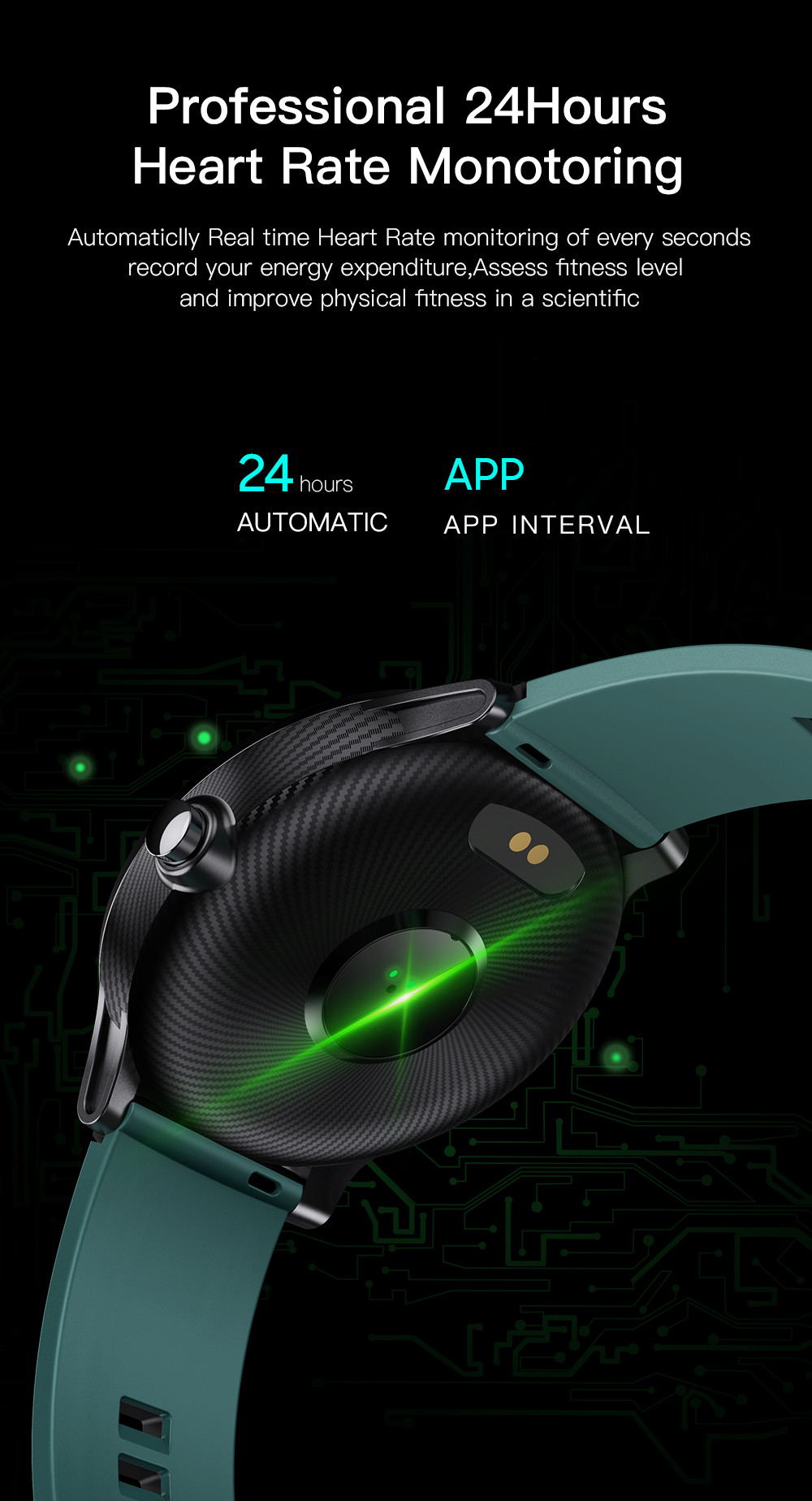 SN80 Smart Fashion Watch with Fitness Tracker