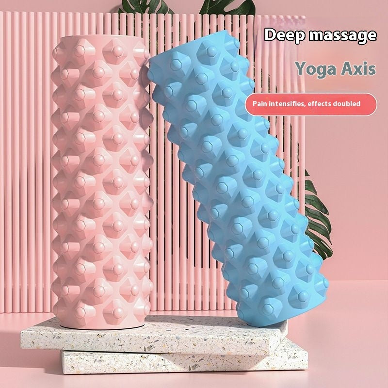 Spiked Muscle-Relaxing Foam Roller for Fitness Massage