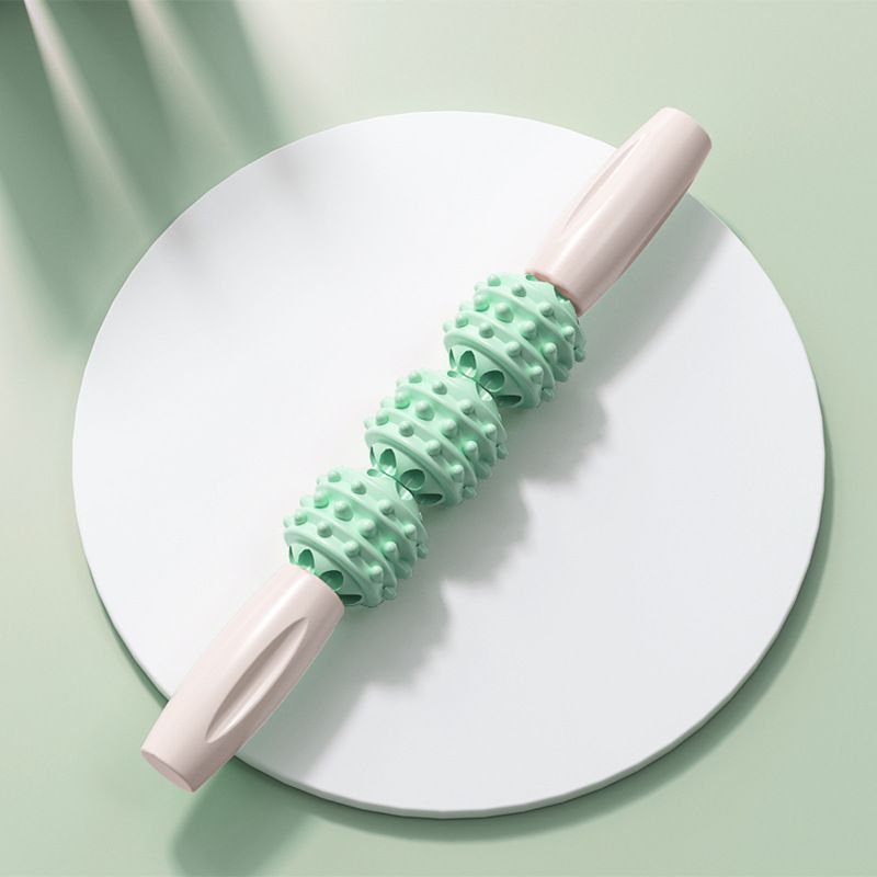 Spiked Muscle-Relaxing Foam Roller for Fitness Massage