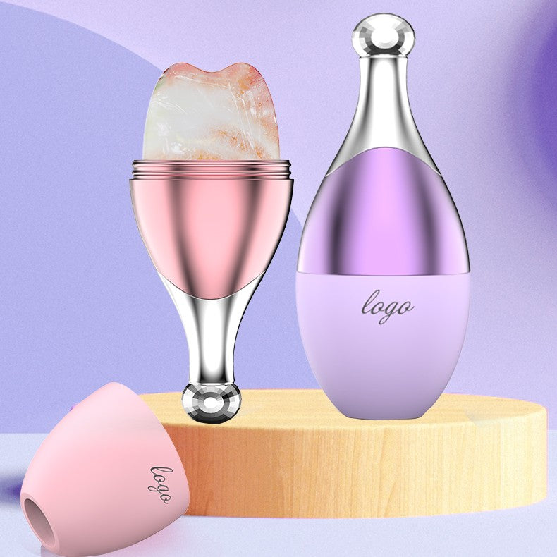 Silicone Ice Cube Facial Tool for Skin Lifting and Contouring