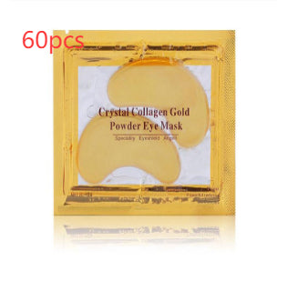 Gold Crystal Collagen Eye Patches for Anti-Aging and Acne Care