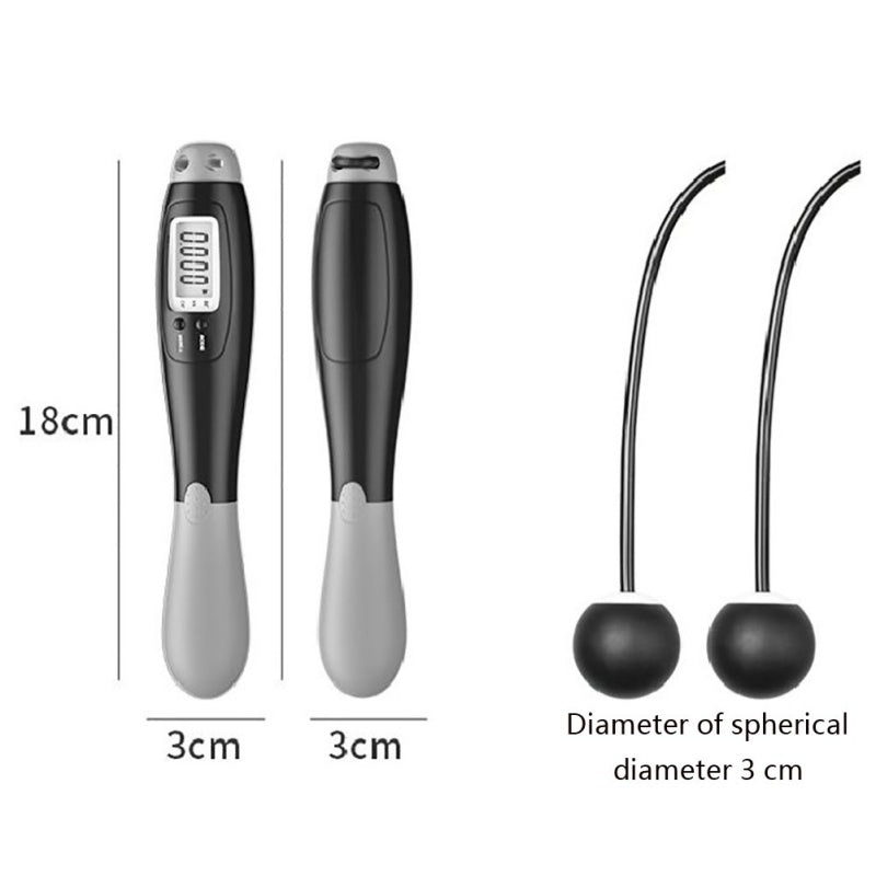 Cordless Smart Digital Jump Rope for Fitness and Calorie Burn