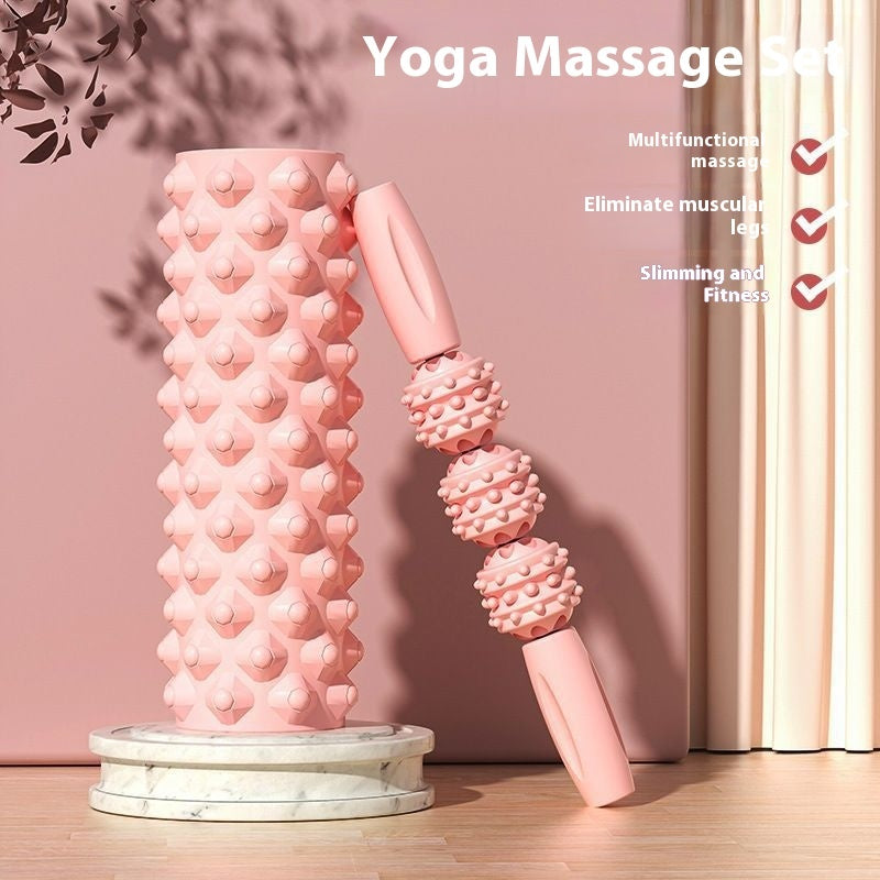 Spiked Muscle-Relaxing Foam Roller for Fitness Massage
