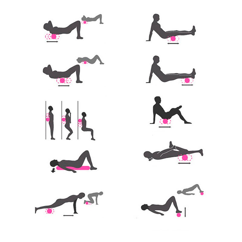 Premium Yoga Foam Roller for Exercise & Stretching