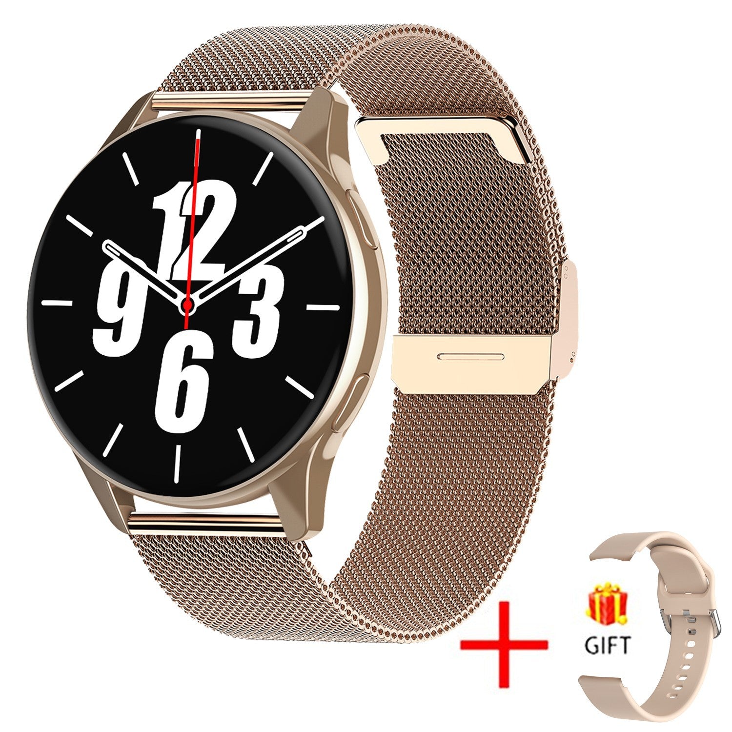 New Round Smartwatch With Bluetooth Calling And Fitness Tracking