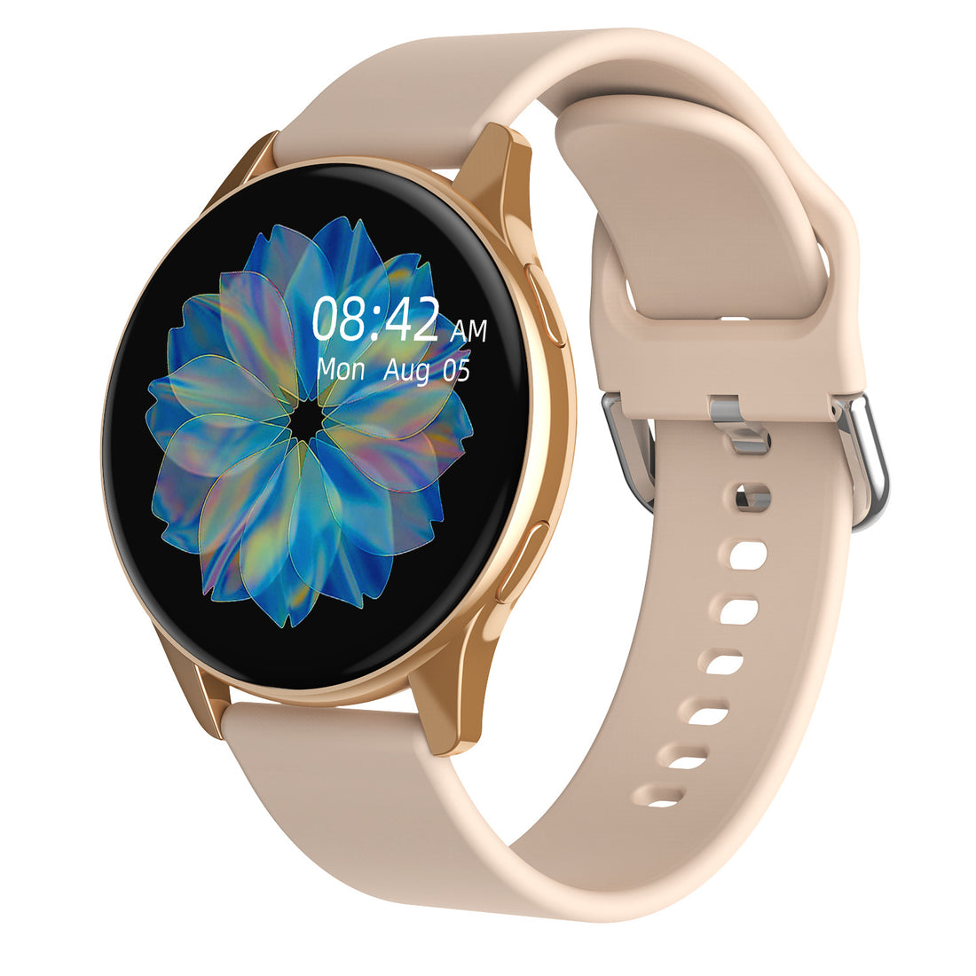 New Round Smartwatch With Bluetooth Calling And Fitness Tracking