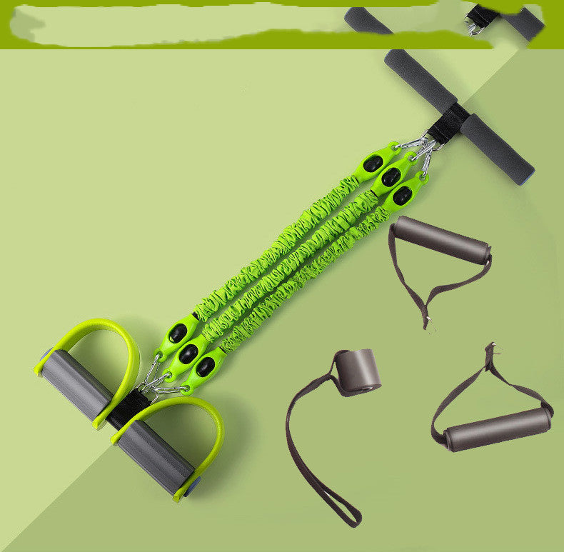 Multi-Function Fitness Resistance Bands with Latex Pedal Rope