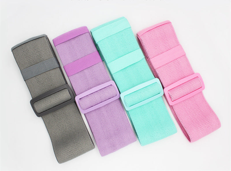 Aolikes Adjustable Elastic Resistance Bands for Fitness and Booty Training