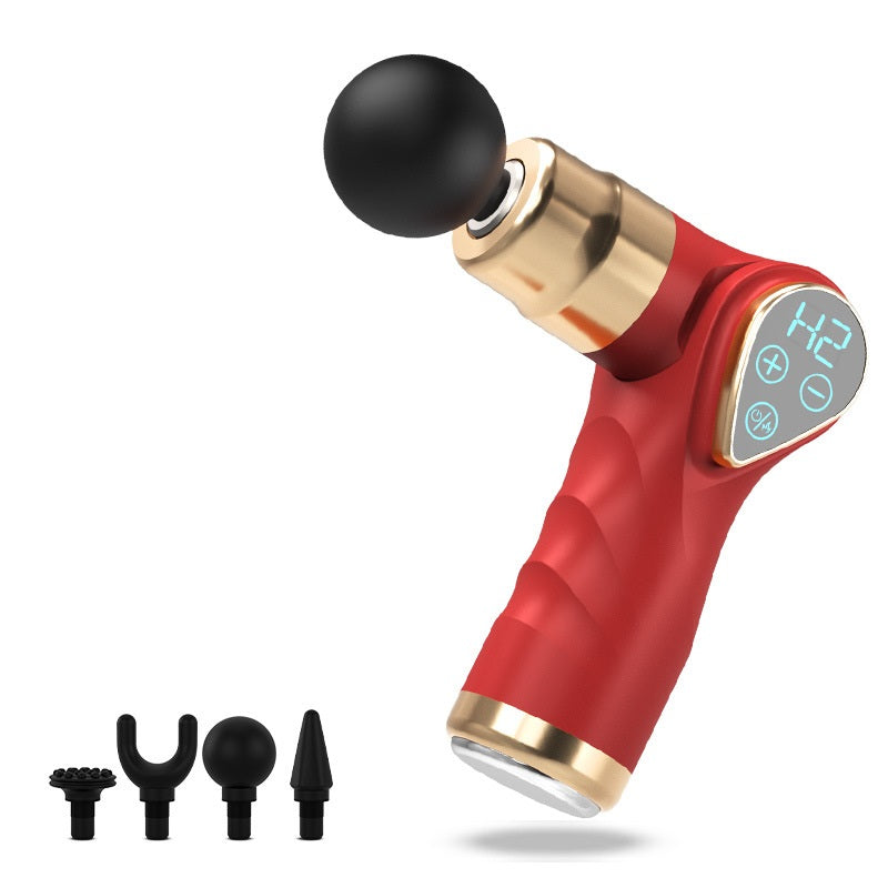 Electric Folding Massage Gun For Muscle Relaxation
